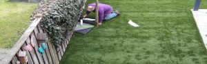 kunstgras vastzetten